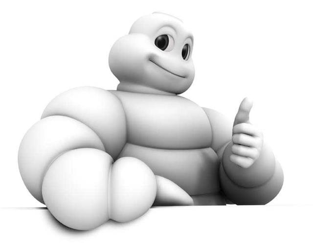 Michelin Bibendum thumbs up