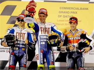 MotoGP Qatar Podium