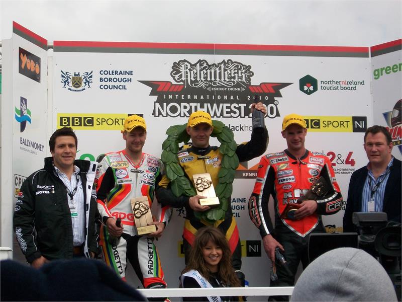 Dunlop Northwest podium