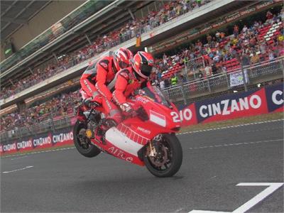 Rding pillion