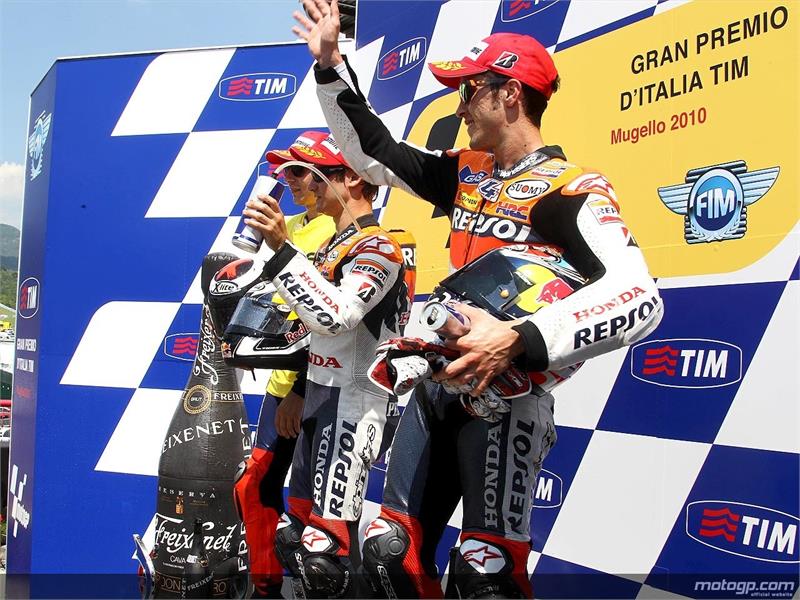 MotoGP podium
