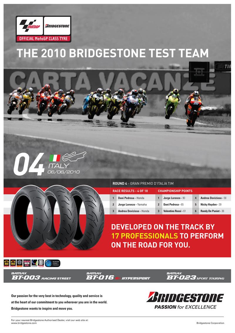 Bridgestone Mugello poster