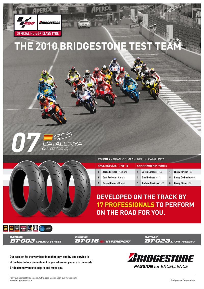 Bridgestone Catalunya poster