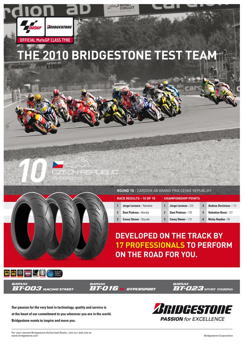Bridgestone poster