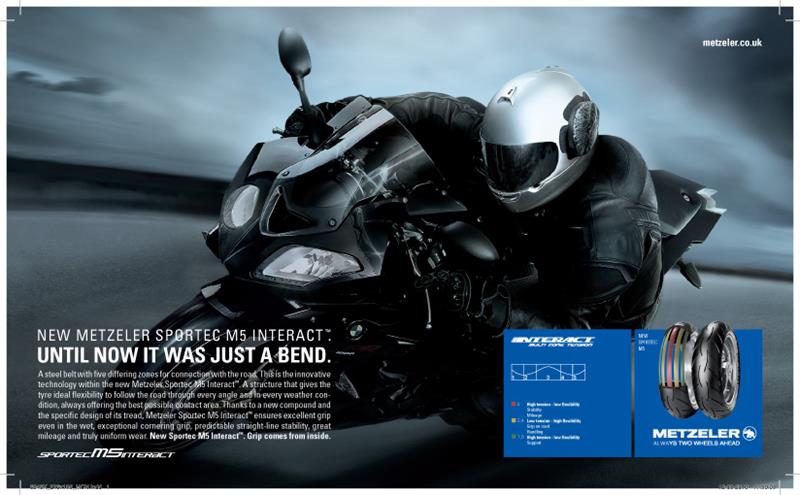 Metzeler advert