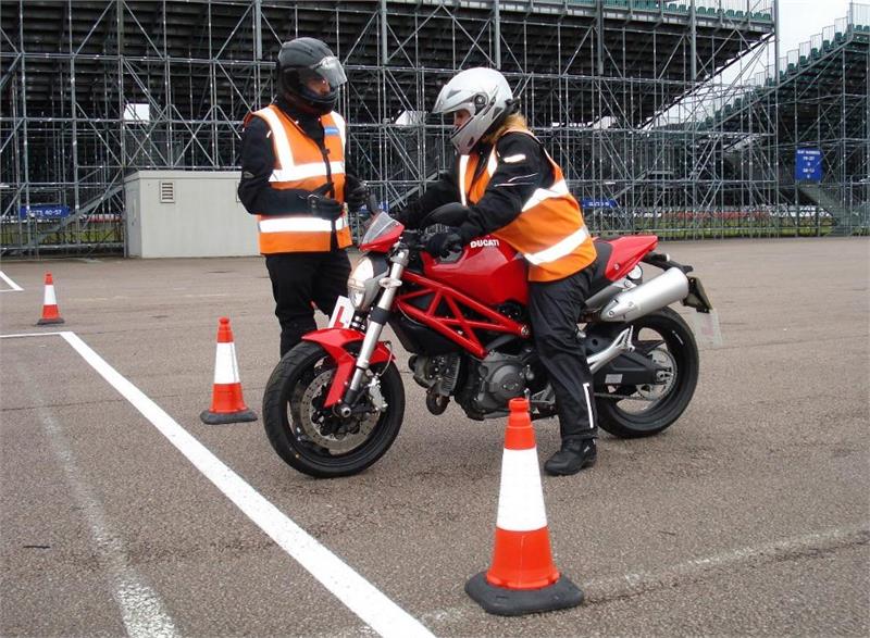 Ducati rider training