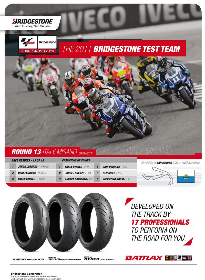 Bridgestone Misano Ad