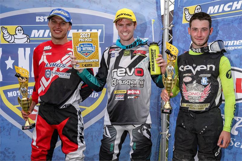 MX Nationals Pro MX2 2017 Podium