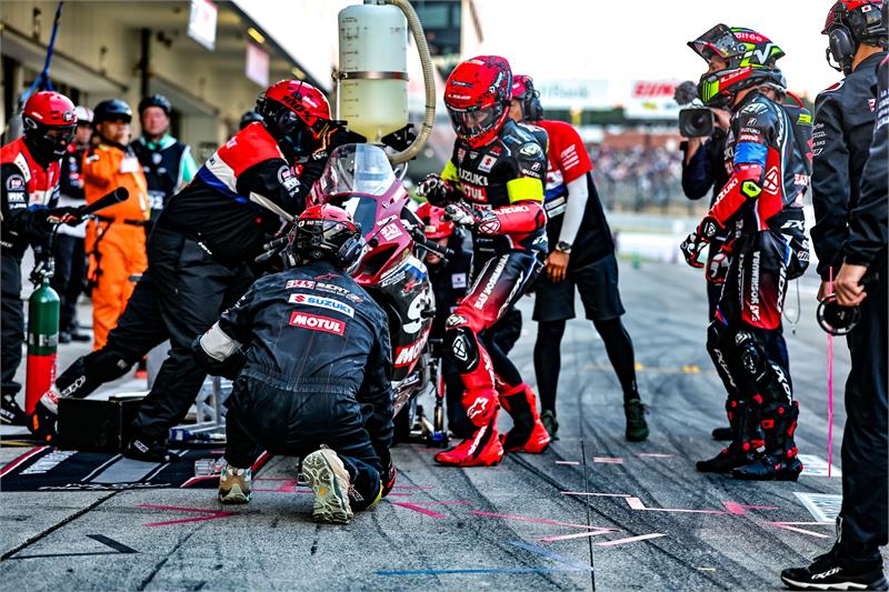 Suzuka 2025 pit stop